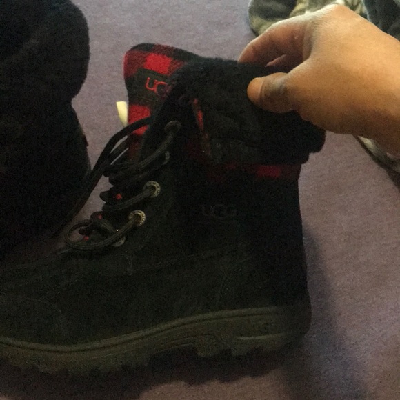 UGG Classic Plaid Boot Size 3 - Picture 5 of 8